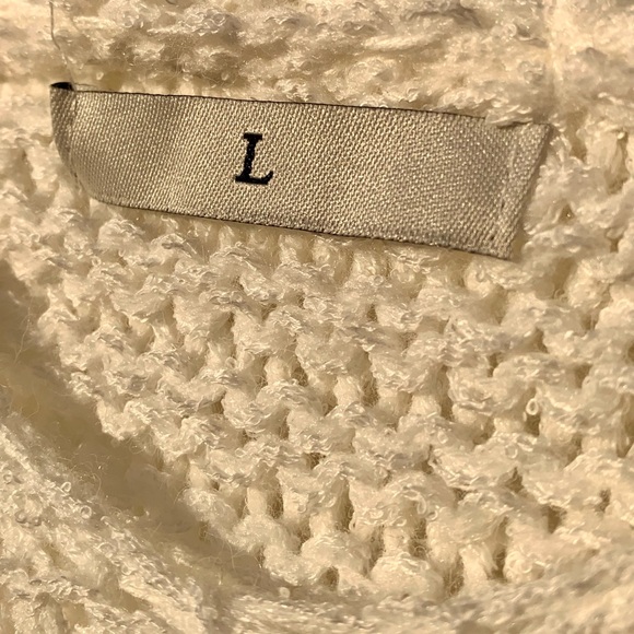 NWT! Loose Fit Hoodie (Cream) - Picture 5 of 6